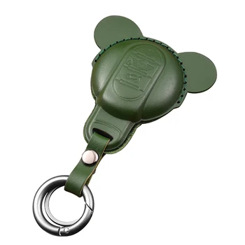 

Car Leather Key Bag Case Cover Keychain Protector Decoration For Mini Cooper One JCW F54 F55 F56 F57 F60 Countryman Accessories