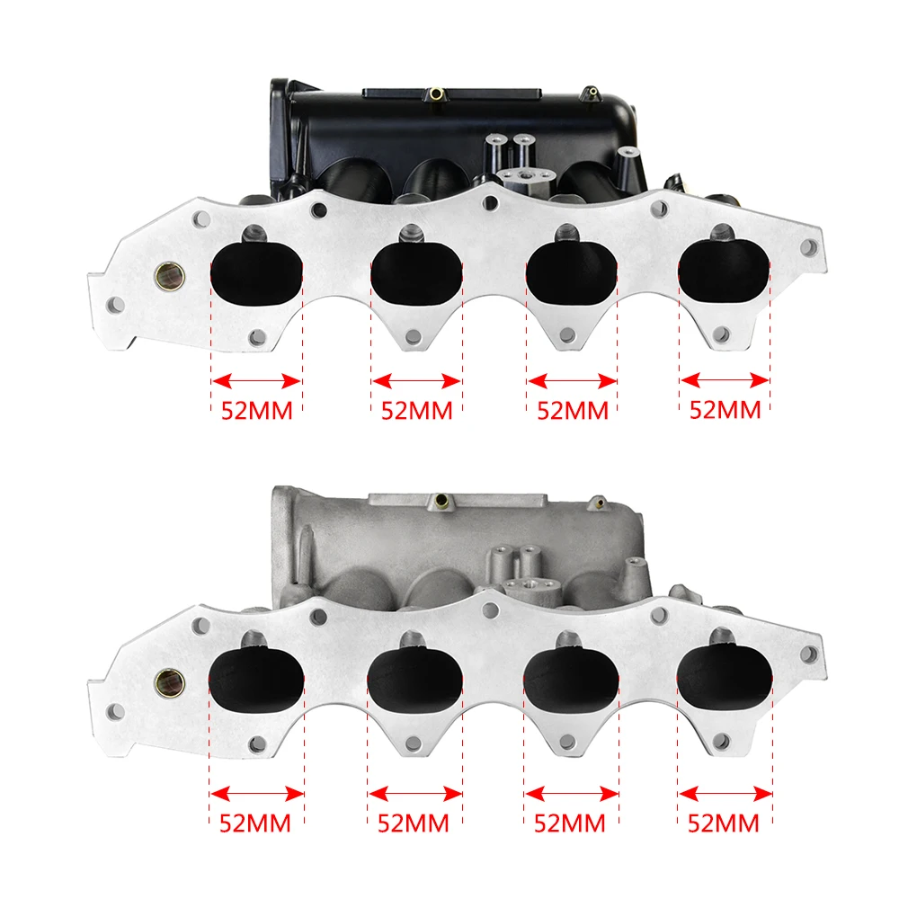 LZONE-Впускной коллектор для 99-00 Honda Civic 92-01 Acura Integra алюминиевый литой впускной коллектор обновленный болт на JR-IM42