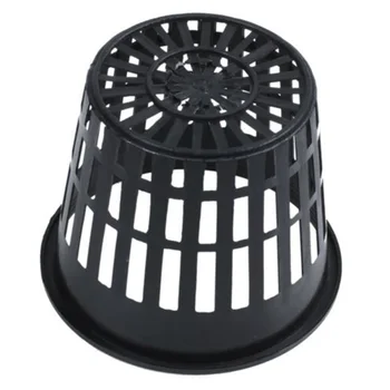 

10pcs Planting Baskets Heavy Duty Mesh Pot Net Cup Planting Baskets Suitable For Hydroponic Garden Supplies