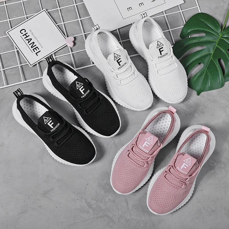 Женская спортивная обувь Zapatos De Mujer Сетчатая дышащая женская для бега без