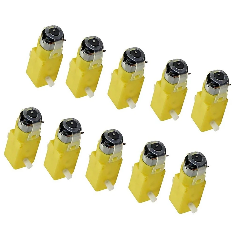 

BMBY-10 Piece Smart Car Tt Motor Launch Smart Car Gear Motor For Arduino