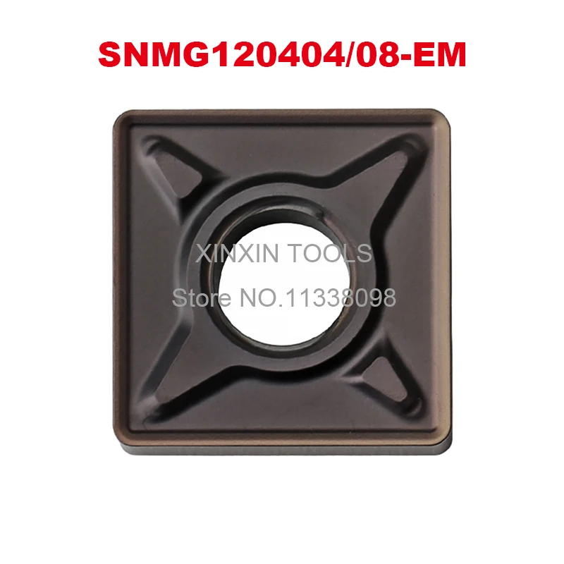 

Original ZCC SNMG120404-EM YBG205 SNMG120408-EM YBG205 Carbide Inserts for MSSNR MSKNR MSBNR Lathe Tools Turning Tool CNC Cutter