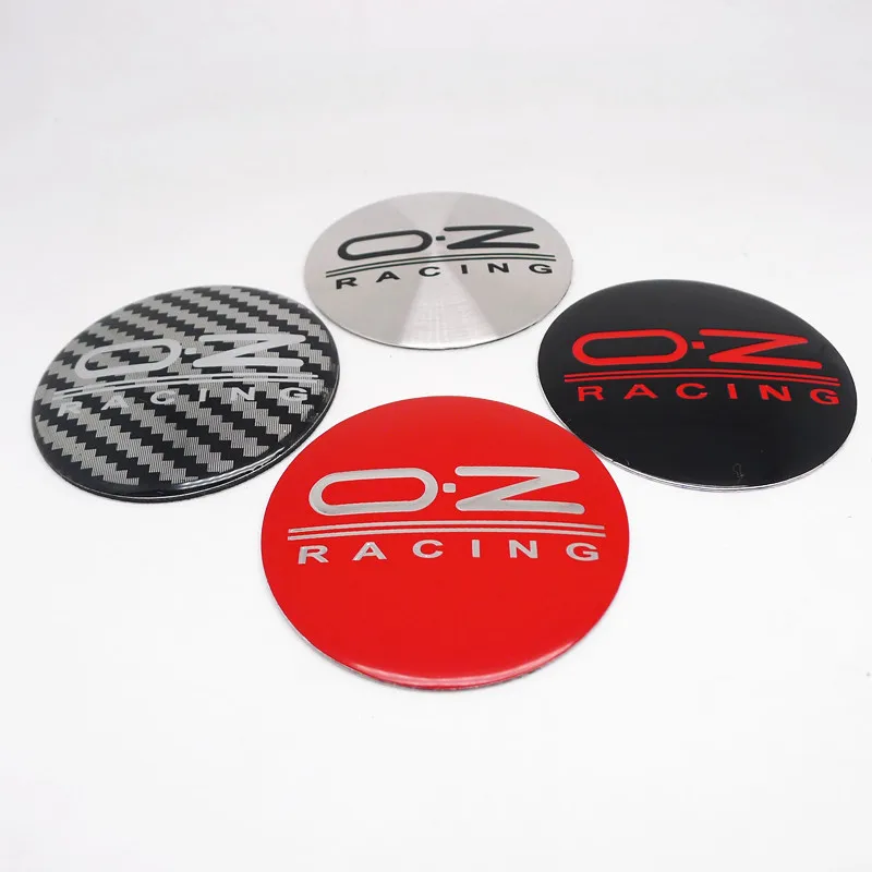 4 шт. 55 мм OZ Racing центра колеса Кепки наклейки автомобильные обода концентратор s