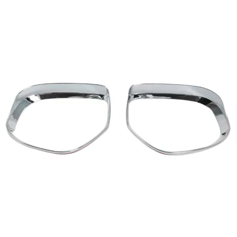 

Rearview Side Mirror Glass Rain Shield Sun Visor Shade Frame 2Pcs/Set for Mitsubishi Outlander