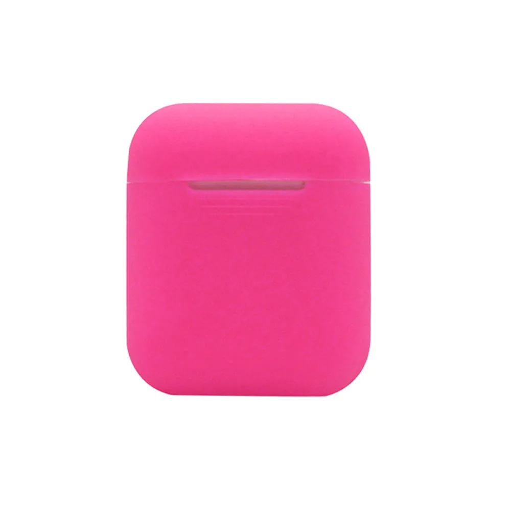 Силиконовый чехол для Air pods, беспроводная зарядная коробка для наушников, защитный чехол для Apple Airpods, чехол для Airpods, аксессуары