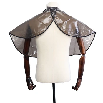 

Hair Cutting Collar PVC Waterproof Colouring Cape Barber Cloth Hairdressing Hair Dye Gown Perm Baking Oil Cape Tool