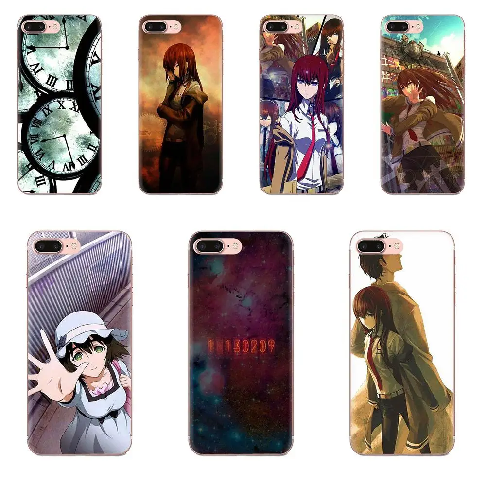 Steins Gate аниме силиконовый чехол-Сумочка для телефона Xiaomi Redmi Mi 4 7A 9T K20 CC9 CC9e Note 7 9 Y3 SE