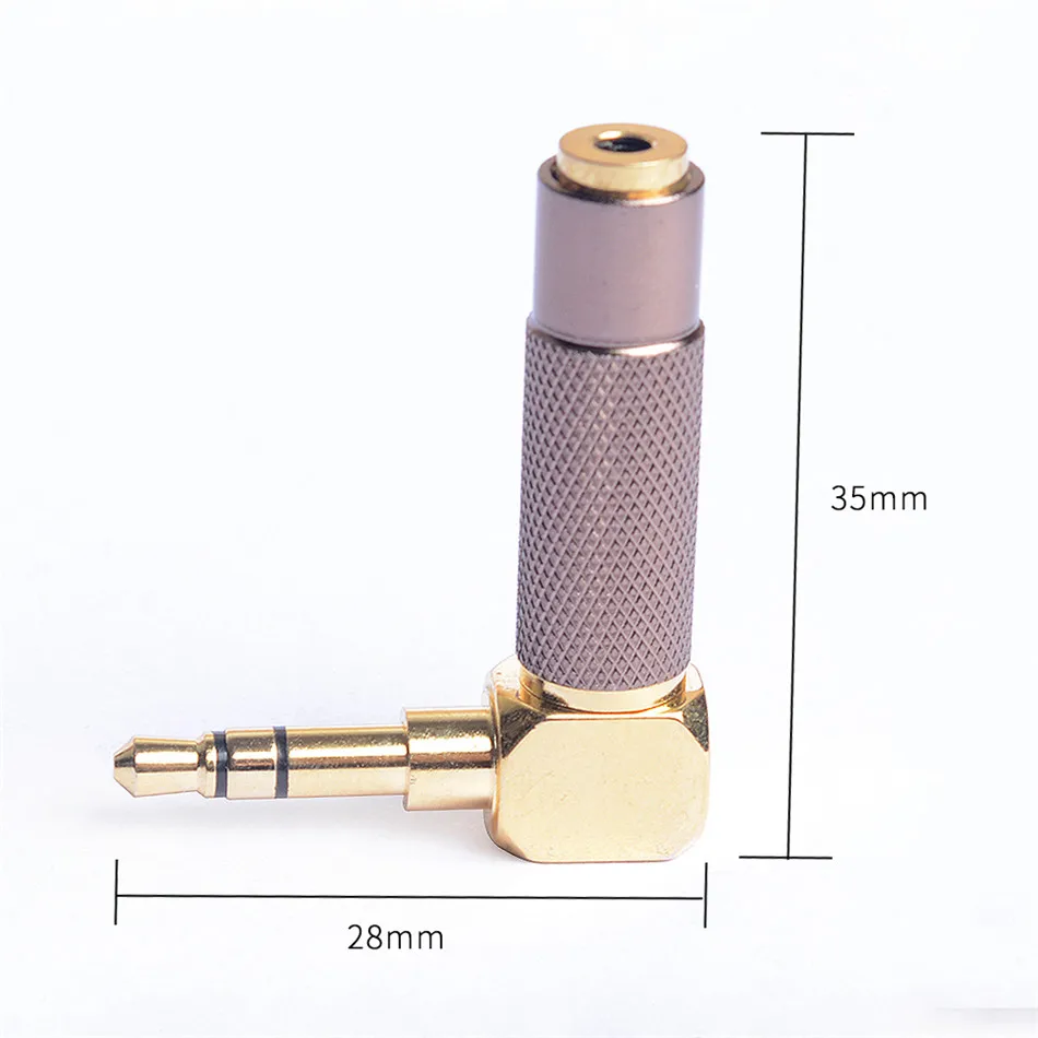 3 5mm 2 5mm Audio Adapter Headphone Jack Female to 3 5mm 4 4mm Male Jack Audio Stereo Adapter Plug Converter Gold Plated