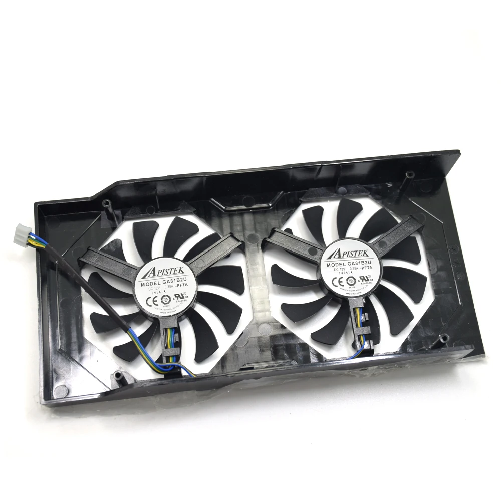 Кулер вентилятор для HIS 7850 R9 270 iPower IceQ X2 Turbo Boost Clock R7 260X IceQ X2 2 Гб R7 260X IceQ X2 Turbo 1 ГБ с радиатором