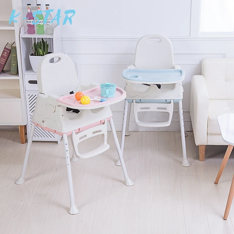 K-STAR Large Baby Chair Children Eat Chair Multi-function Folding Portable Baby To Eat Desk And Seats