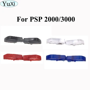 

YuXi L R Trigger Button replacement for Sony for PSP2000 for PSP3000 Left Right LR button for PSP 2000 3000 Clear Red black blue