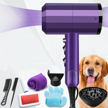 

Pet Cat Dryer High Power Dog Hair Blowing Artifact Small Dedicated Silent Water Machine Hot/Cold Air 210-240Vsecador dog dryer