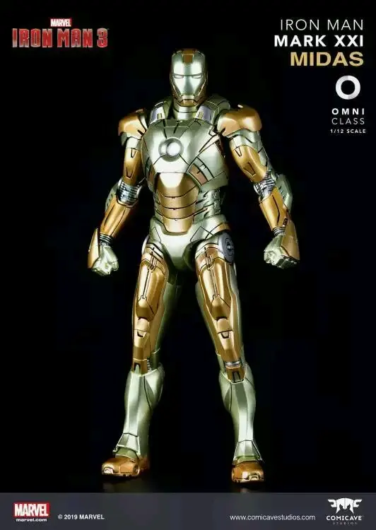 [ESTARTEK] Comicave 1/12 75% литой железный человек MK21 MIDAS 6 дюймов фигурка для фанатов хобби подарок
