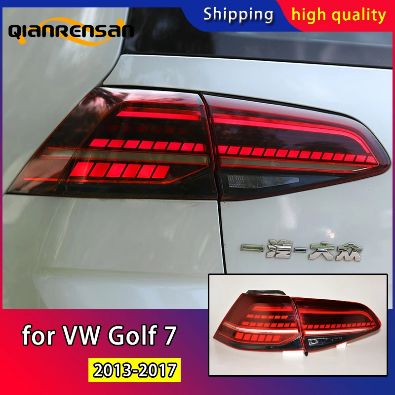 

Car Styling for Volkswagen Golf 7 Tail Lights 2013-2017 Golf7 Mk7 LED Tail Lamp LED DRL Dynami Signal Brake Reverse Accessories