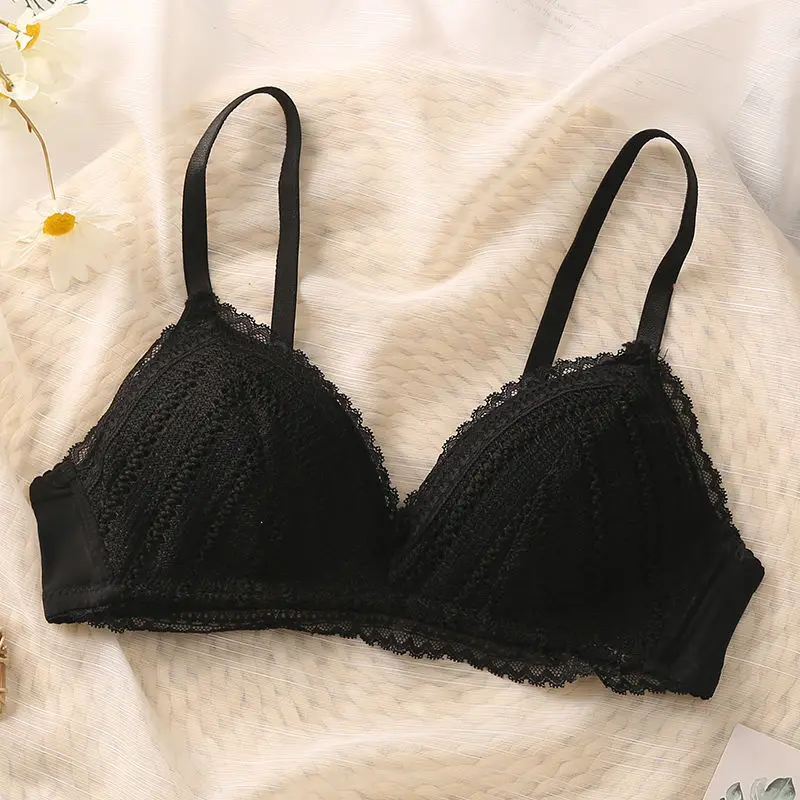 Women Multi Color Sexy Underwear Seamless Bras Thin Push Up Lingerie Wireless Brassiere ABC Cup Big Top Bralette Girl Fashion 6