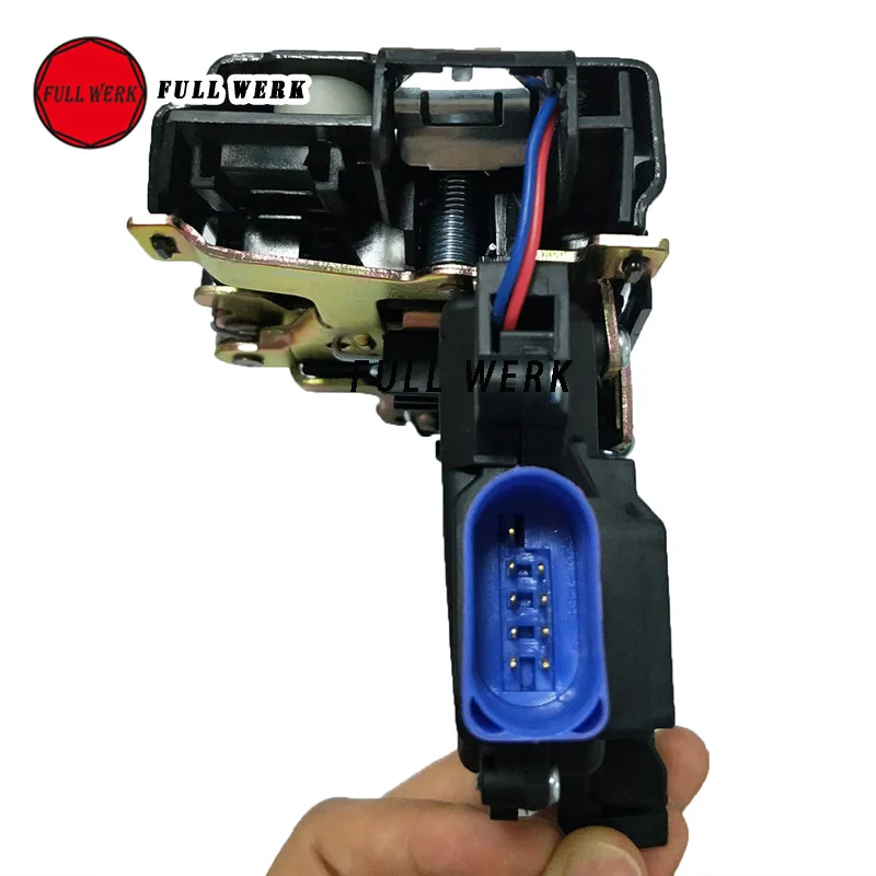 1pc 3D1 837 015AB Front Left Door Lock Latch Actuator 9 Pins for VW Porsche Accessories