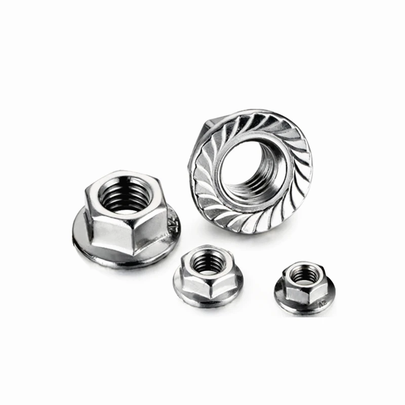 Fastener flange nut (4)