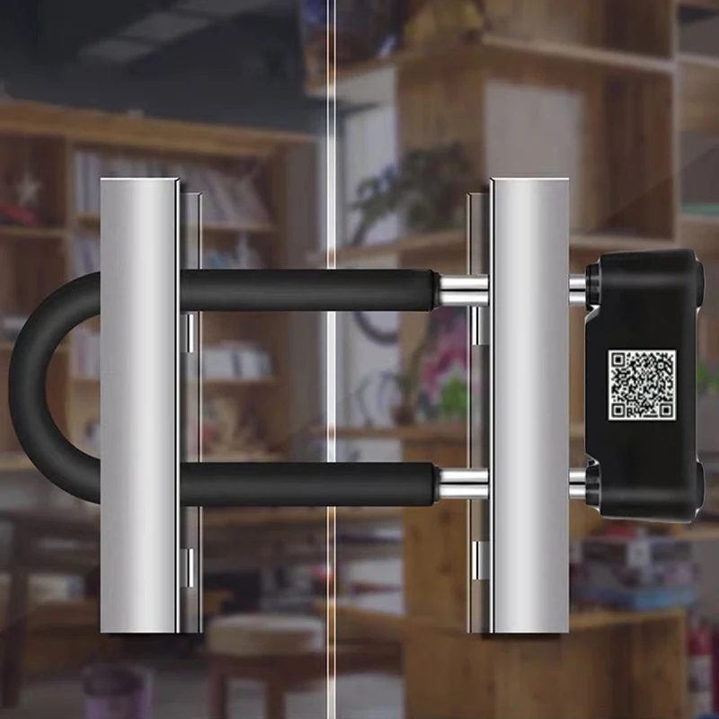 Современный замок отпечатков пальцев Смарт-приложение Bluetooth u-замок двери без ключа практичный