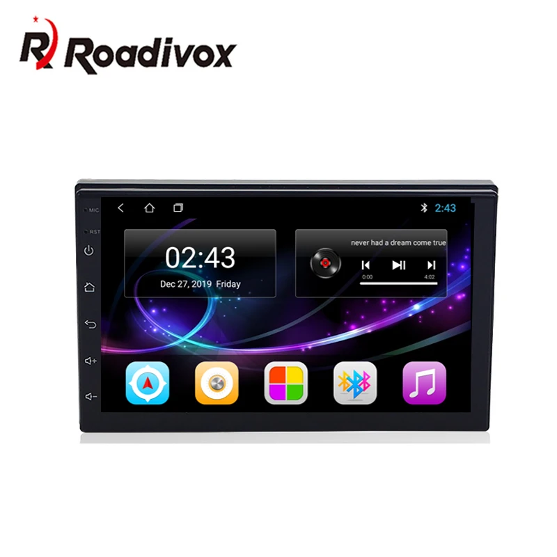 

Android 10.0 2 Din Car radio Multimedia Video Player Universal auto Stereo GPS MAP For VW Nissan Hyundai Kia toyota honda 2din