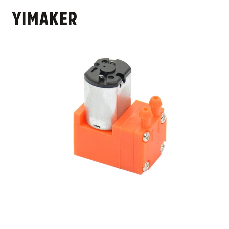 YIMAKER DC3-6V микро вакуумный мембранный насос 0.5л/мин 0,6 Вт для лаборатории электроники промышленности учебное оборудование