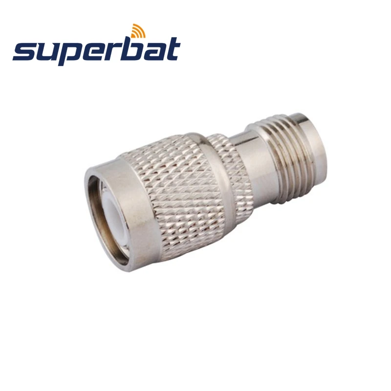 TNC Male to RP TNC Female 50 Ohm Straight Connector for WiFi Antenna