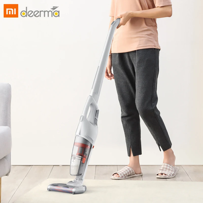 

Xiaomi Deerma DX730 Handheld Wireless Vacuum Cleaner 0.8L Capacity Silent Cleaning Machine Household Vertical Dust Collector
