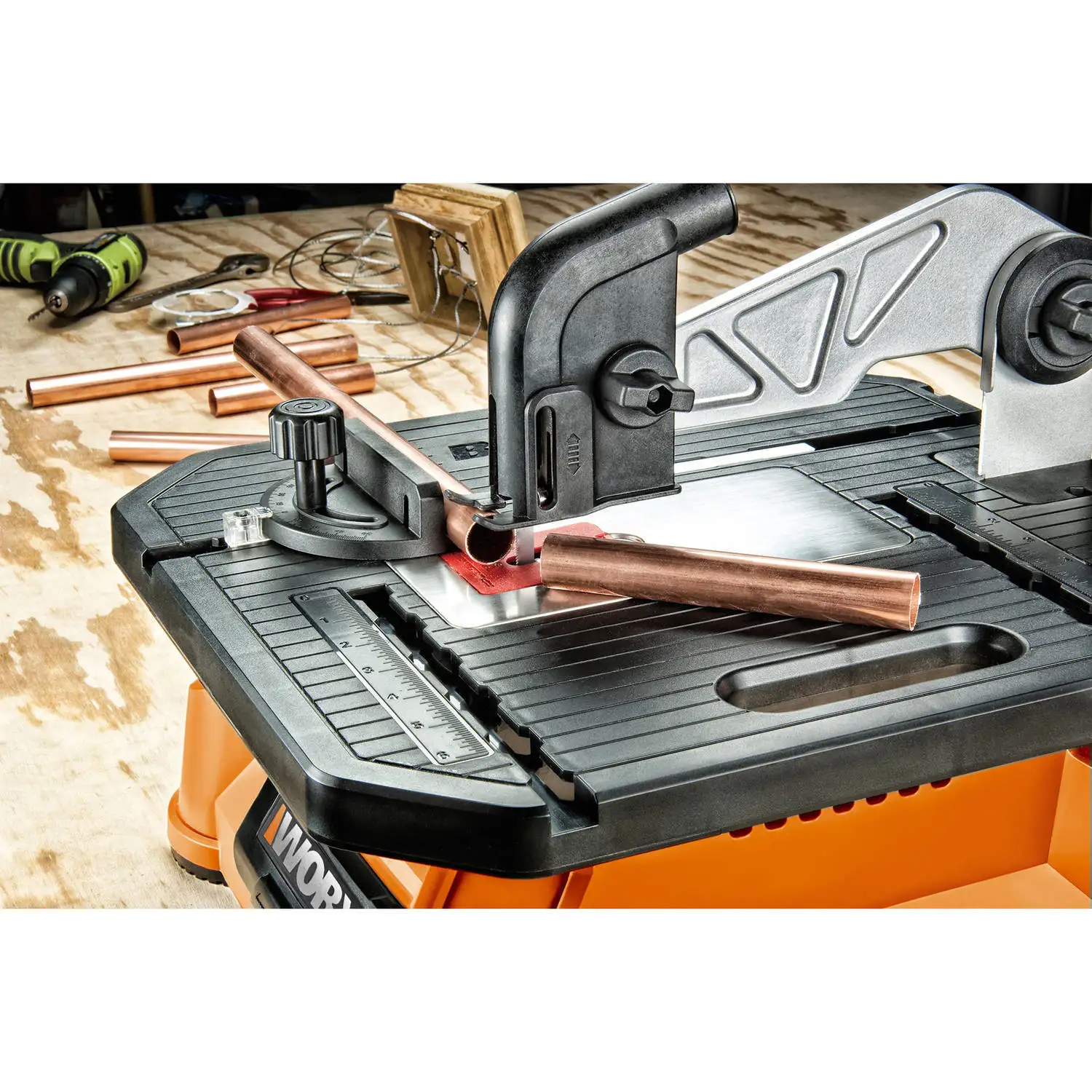 

WORX WX572 Table saw 650w 220V-240V multifunctional Saws & jig saw FOR wood/metal/tile