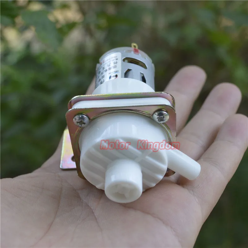DC 9 V-12 V R385 микро мини немой водяной насос магнит крыльчатка циркуляционный насос для воды с большим потоком 1L/мин Аквариум Powerhead насос