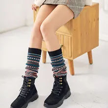 Забавные носки для девочек, девушек, женщин, до бедра, выше колена, Длинные однотонные носки, женские теплые носки с надписями