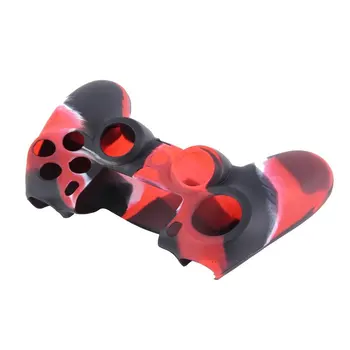 

Camouflage Soft Silicone Cover Case Protection Skin for SONY playstation 4 PS4 Dualshock 4 Controller Hot New Arrival