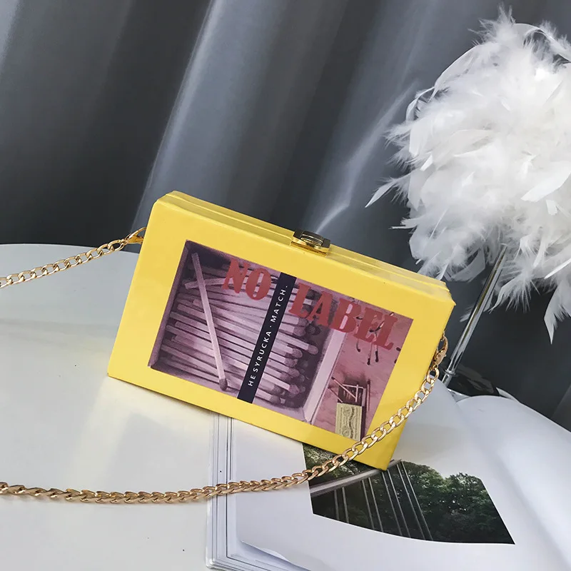 

2018 Stereo Qualitative Small Box Graffiti Matches Box Spray-print Shoulder Oblique WOMEN'S Bag