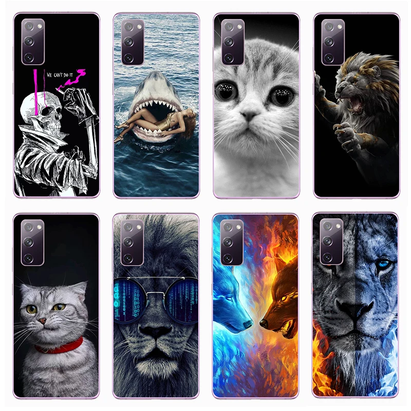 Custodia Morbida In Silicone Fantasia Per Samsung Galaxy S20 Fe Cover Per Samsung S20 Fe 5G Fundas Per Galaxy S 20 S20Fe 5G Paraurti