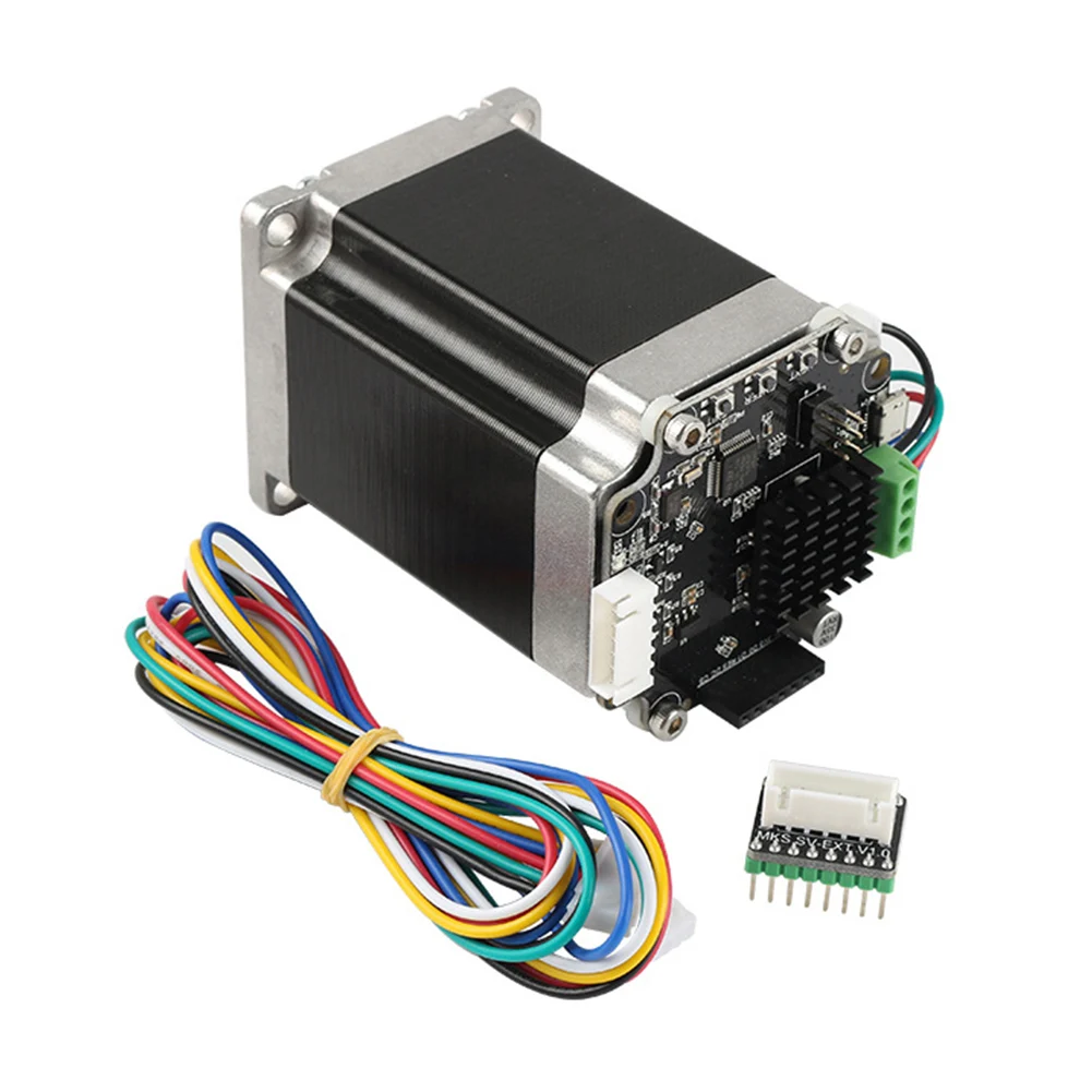 STM32 адаптер аксессуары 3d принтер печать шаговый двигатель комплект Закрытая петля пластина предотвращает потерю шаг стабильный дисплей SERVO57B