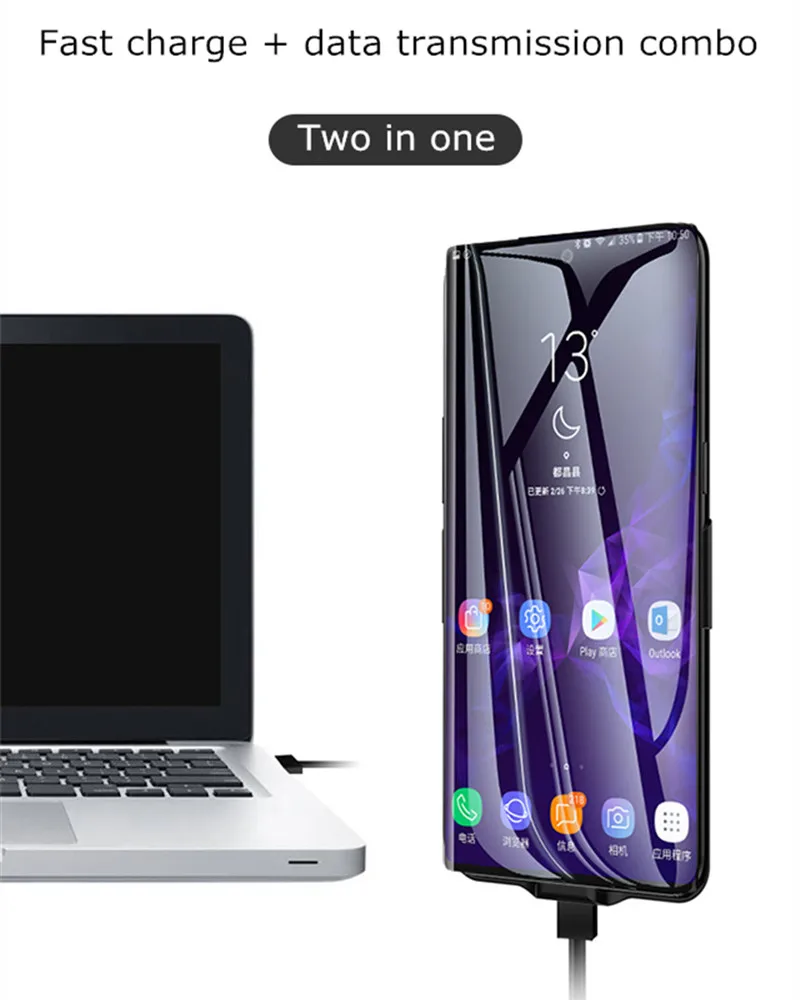 6800mAh Portable Power Bank For Samsung Galaxy Note 10 Plus/Samsung Note 10 Battery Charging Case Backup Battery Charger Cover