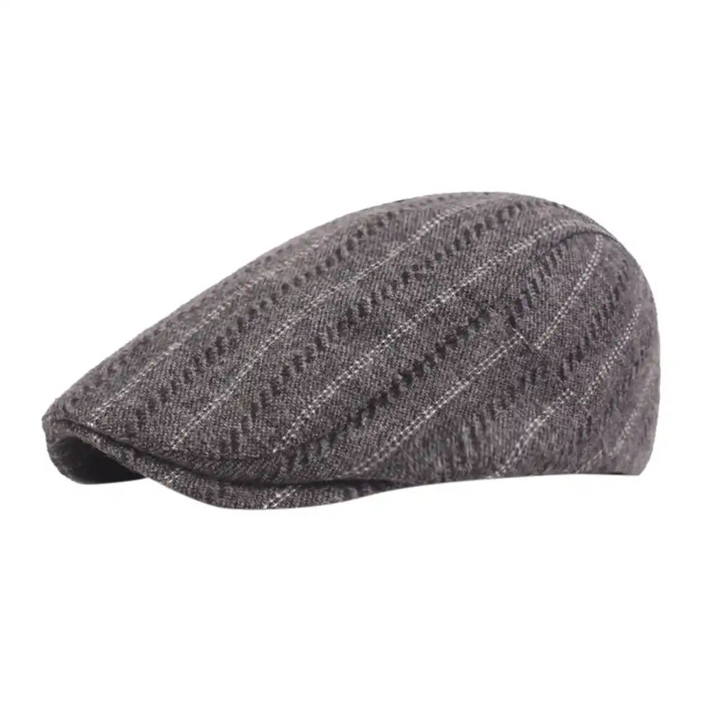 mens beanie hat with peak