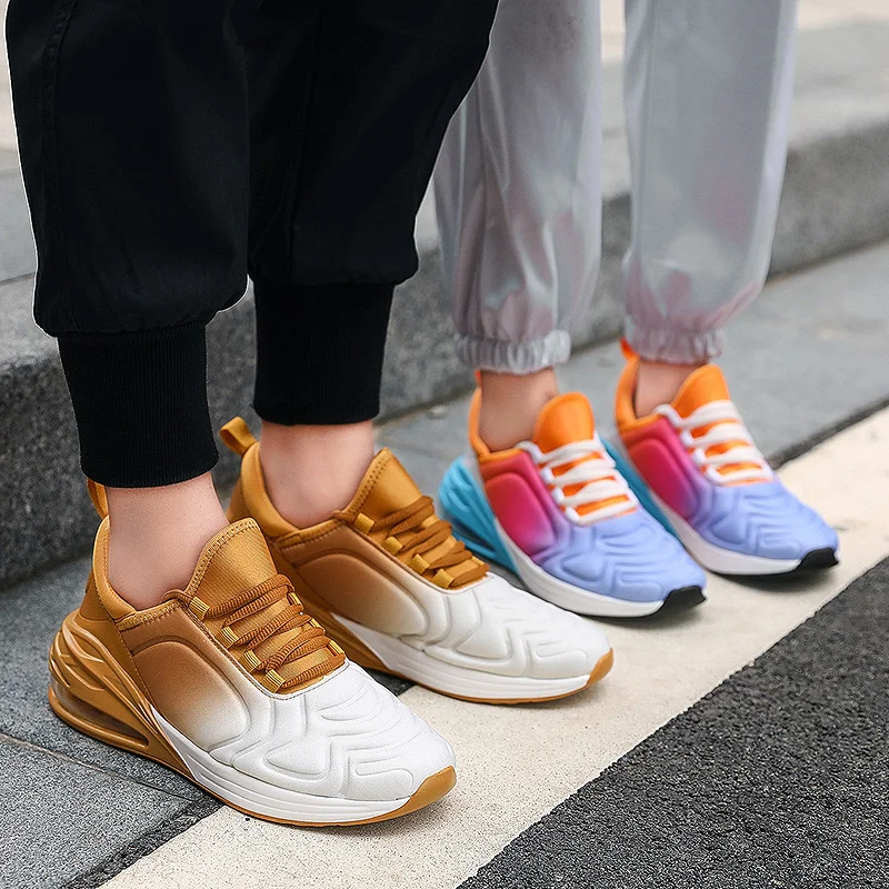 Женская обувь с воздушной подушкой, визуально увеличивающая рост, брендовая дизайнерская спортивная обувь для бега, мужские легкие кроссовки для воздушного тенниса, мужские тактические ботинки