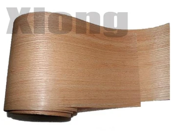 

2Pieces/Lot 2.5Meter Width:15cm Thickness:0.25mm Natural Oak Veneer Straight Edge Banding Technology Grenadilla Wood