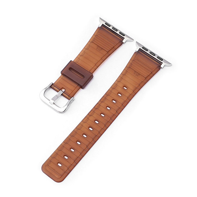 Silicone Strap for Apple Watch 44mm 40mm 42mm 38mm Band iWatch Series 2 3 4 5 6 SE Thin Colorful TPU Wrist Bracelet