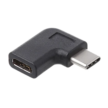 

90 Degree Right Angle USB 3.1 Type C Male To Female USB-C Converter Adapter
