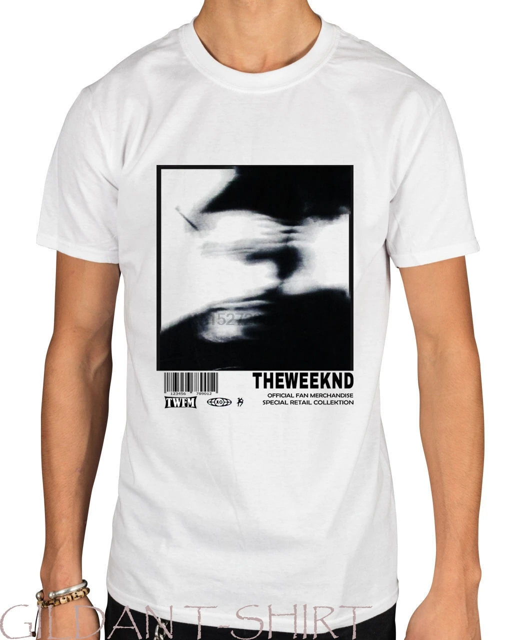 The Weeknd Blurry Image XO TWFM White T Shirt New Official AliExpress