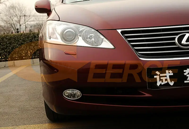 Для LEXUS ES ES350 2007 2008 2009 ультра яркий SMD СВЕТОДИОДНЫЙ ангельские глазки набор колец