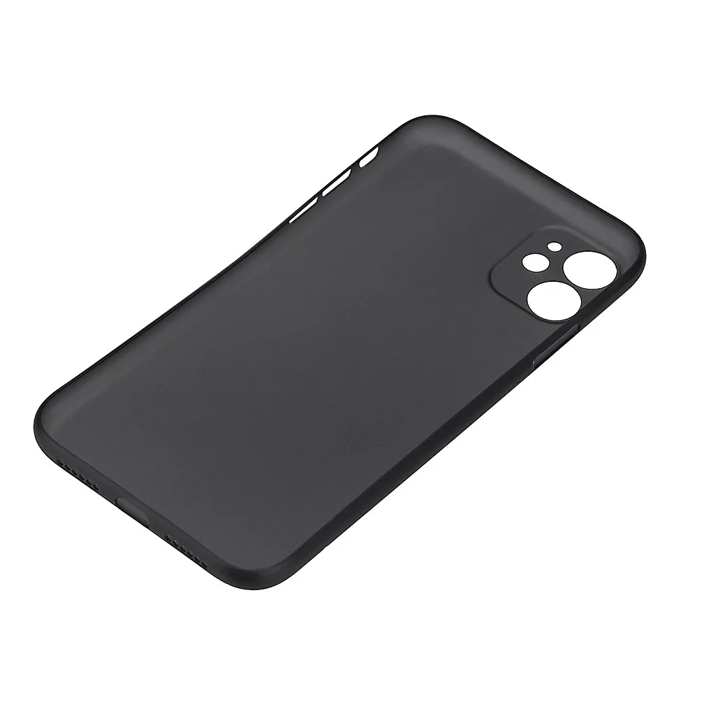 Прозрачный Ультратонкий чехол для iPhone 11 Pro Max Slim 0,3 мм Матовый Жесткий чехол-накладка мягкий чехол