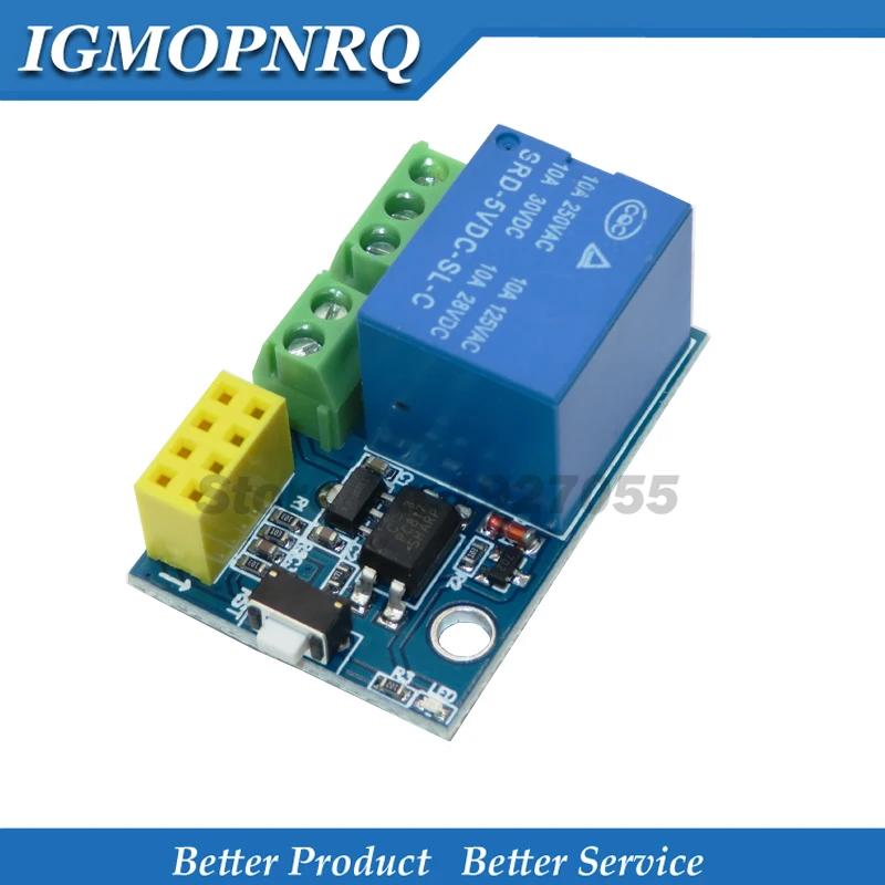 

1pcs ESP8266 5V WiFi relay module Things home remote control switch phone APP ESP-01