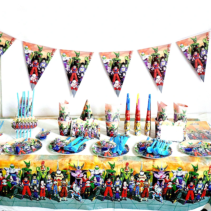 dragon ball z baby shower decorations