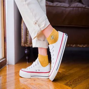 

Cotton Anime Sailor Moon Cartoon Embroidery Pattern Low Top Socks Cosplay Prop Decor for Women Girl Christmas Gift