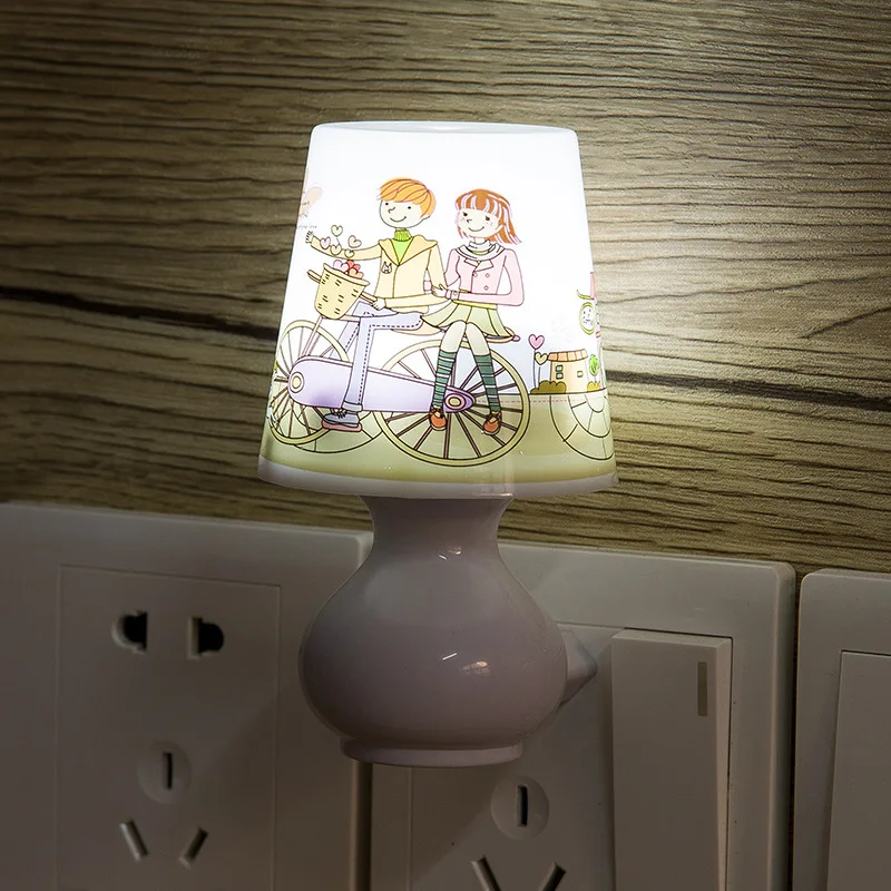 

Creative Gifts Cartoon Smart Wireless Timing Remote Control Small Night Lamp LED Light Control Sensing Energy Saving Dimming Bed