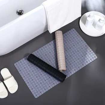 

Bathroom Room Bathtub Floor Non-slip Grids PVC Mat Pad Toilet Shower Bath-Mat Large Size 72cm*38cm 3 colors