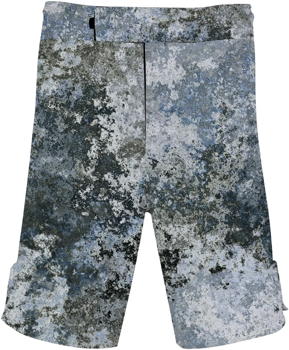 Blue Camouflage Men's Workout and Fight Shorts for Muay Thai Kickboxing MMA Boxing Trunks | Спорт и развлечения