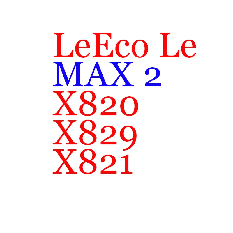 Мягкий чехол из ТПУ UBERAY для Letv LeEco Le 2X527 S3 X626 X622 Le Max2 X820 Cool 1 Le Pro 3X720 силиконовый чехол для телефона X526 сумка - Цвет: Black le max 2 X829