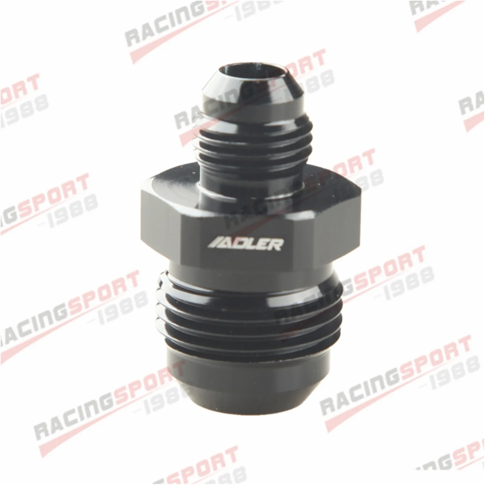 

ADLER SPEED AN-10 AN10 To AN-6 Straight Reducer Adapter Fitting Aluminum Black